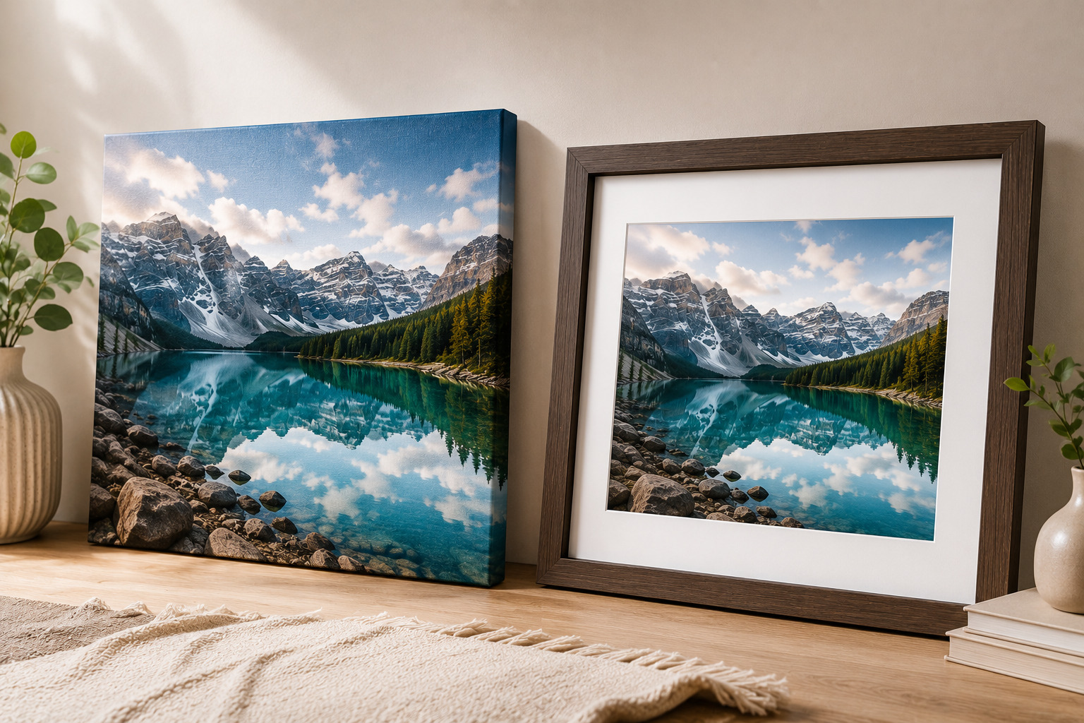 Canvas Printing vs Photo Framing in Dubai: What's the Difference?