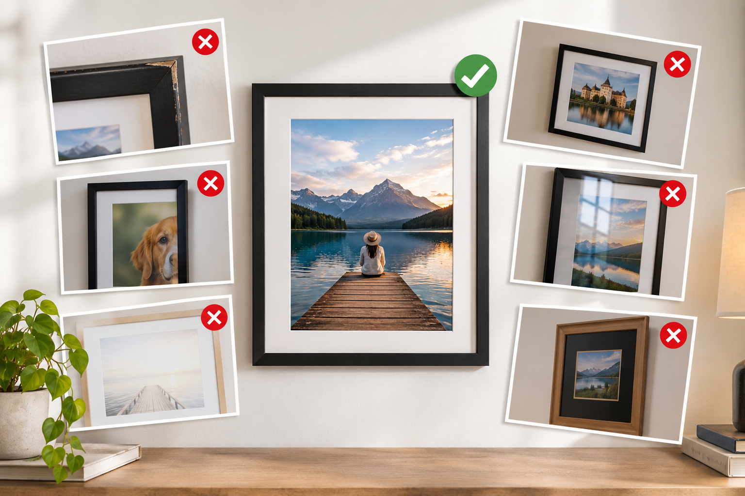 How to Avoid Common Photo Framing Mistakes: A Countdown of What Actually Ruins a Frame
