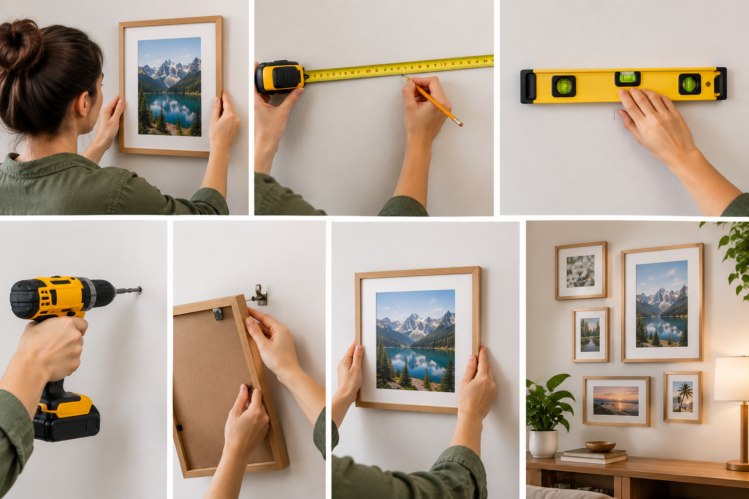 How to Hang Pictures Yourself Without Professional Help