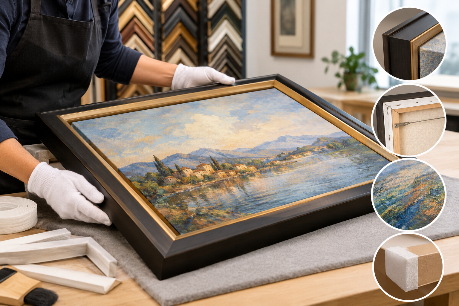 Does Professional Canvas Framing Really Protect Your Art?