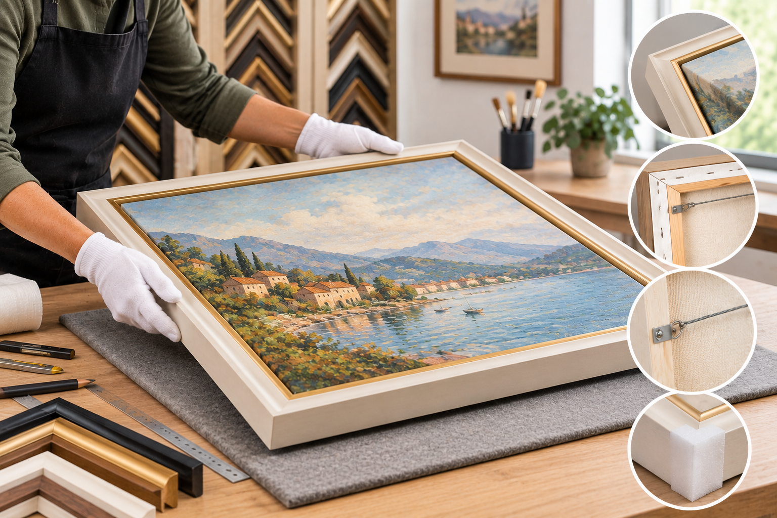 How to Protect Your Canvas Painting with Proper Framing