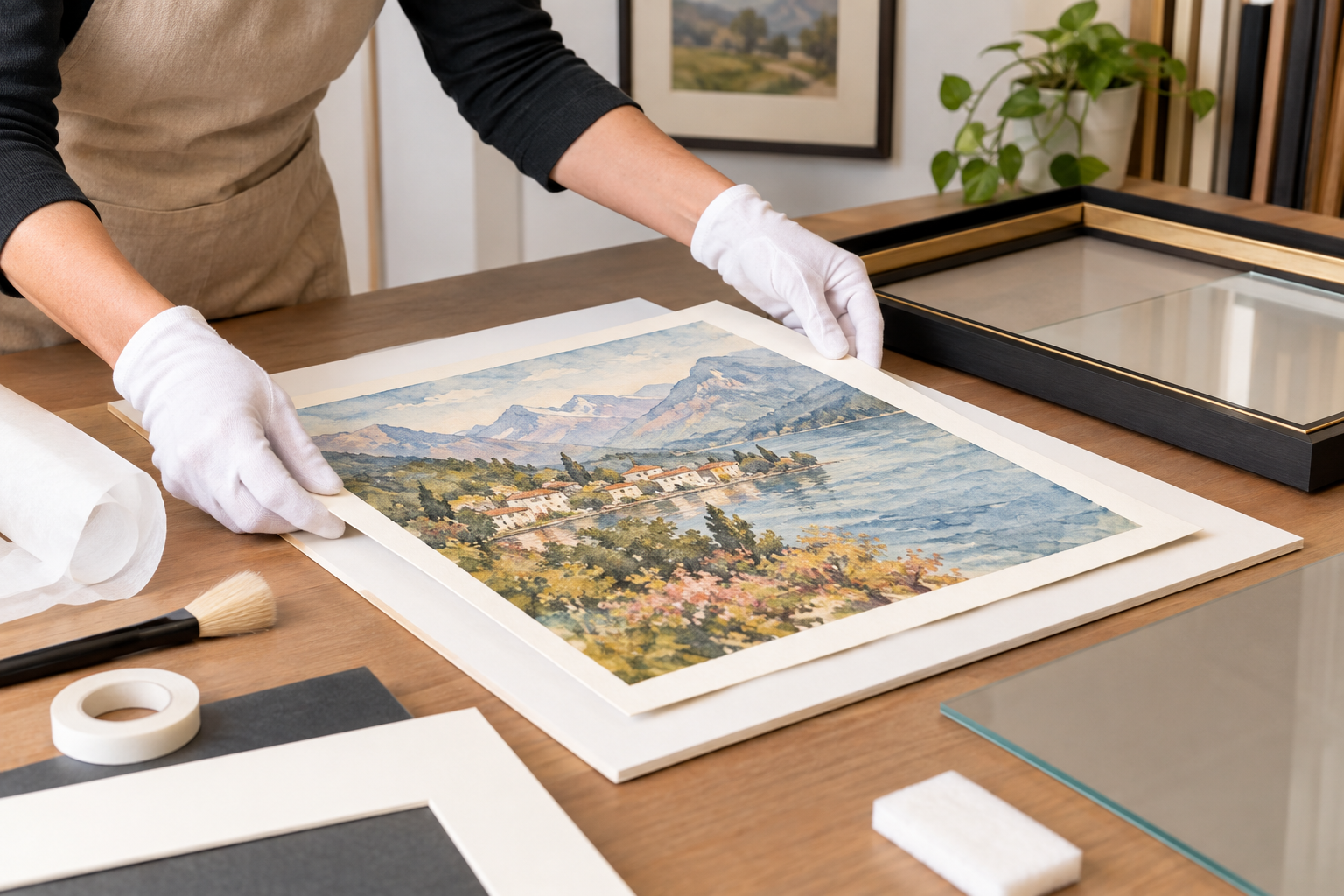 How Do I Frame My Artwork Without Damaging It?