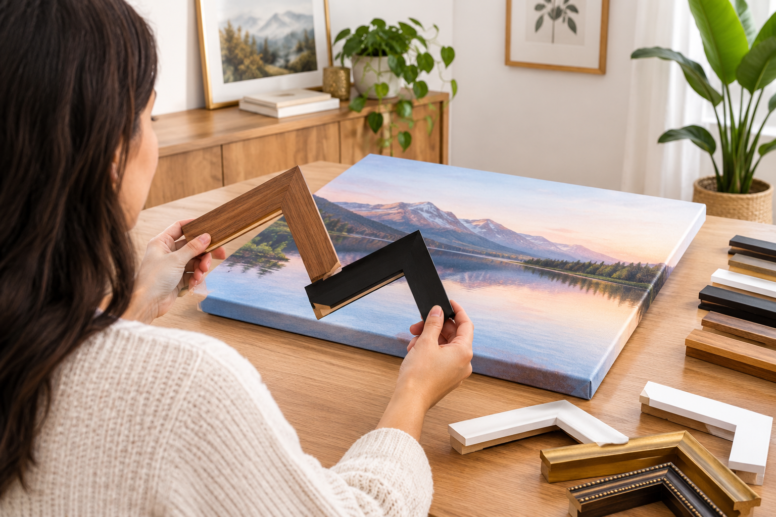 How to Choose the Right Frame for Your Canvas
