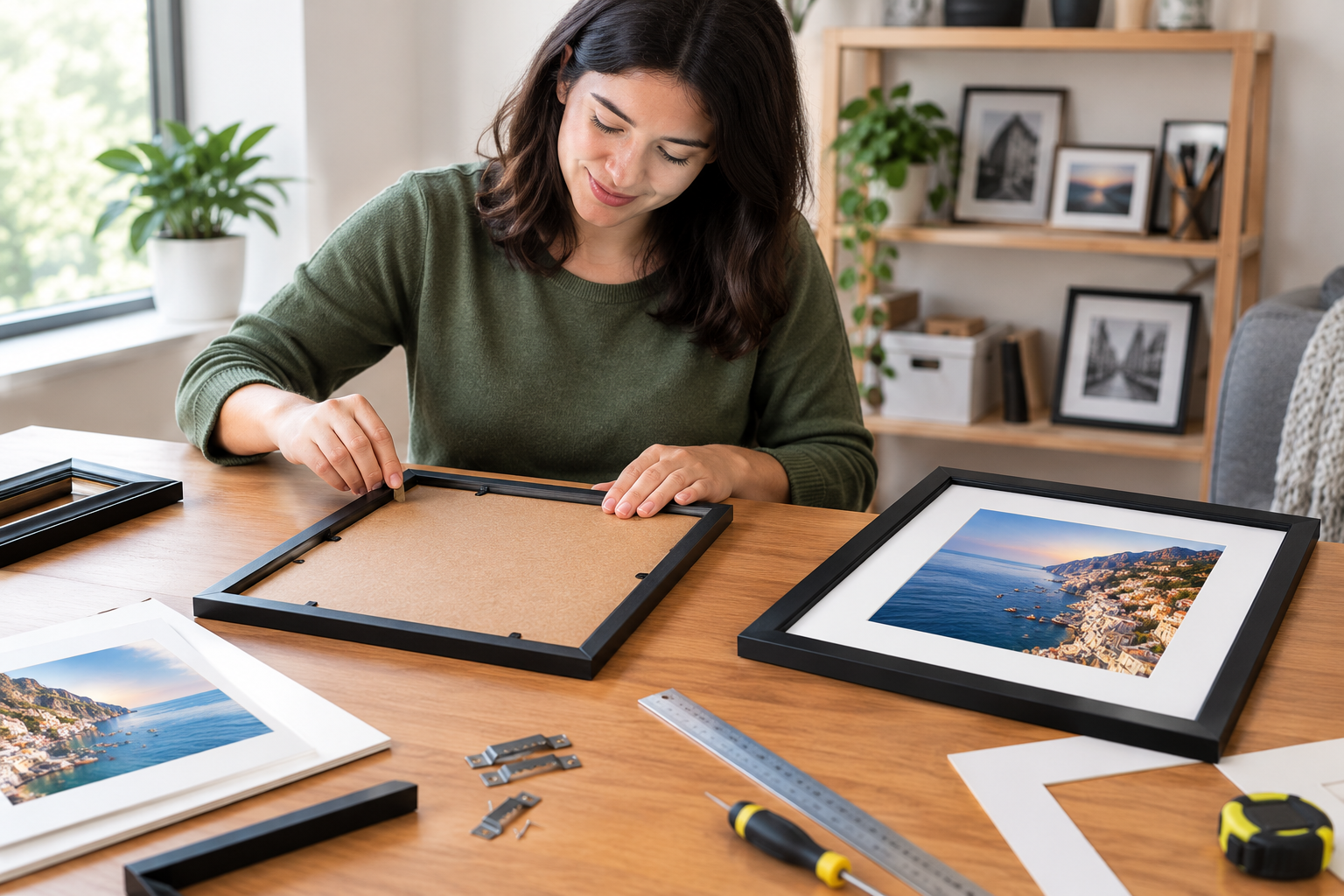 Can I Frame Photos Myself Instead of Paying for Custom Framing?