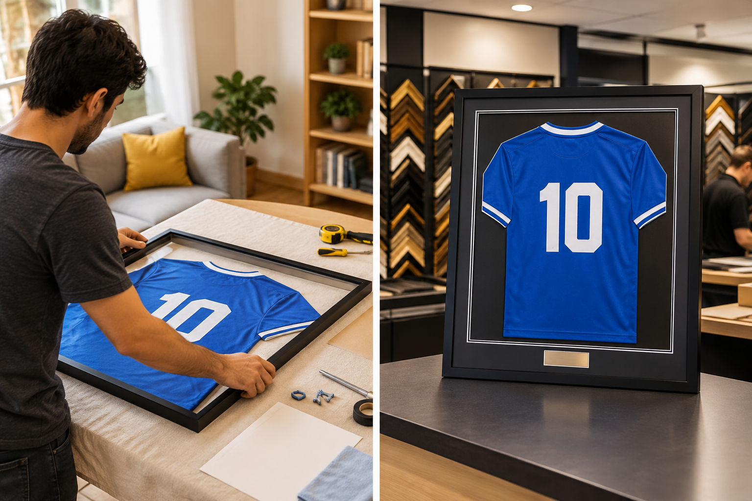 Should I Frame My Jersey at Home or Use a Professional?