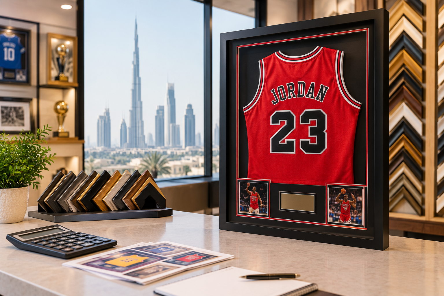 What’s the Average Price Range for Jersey Framing in Dubai?