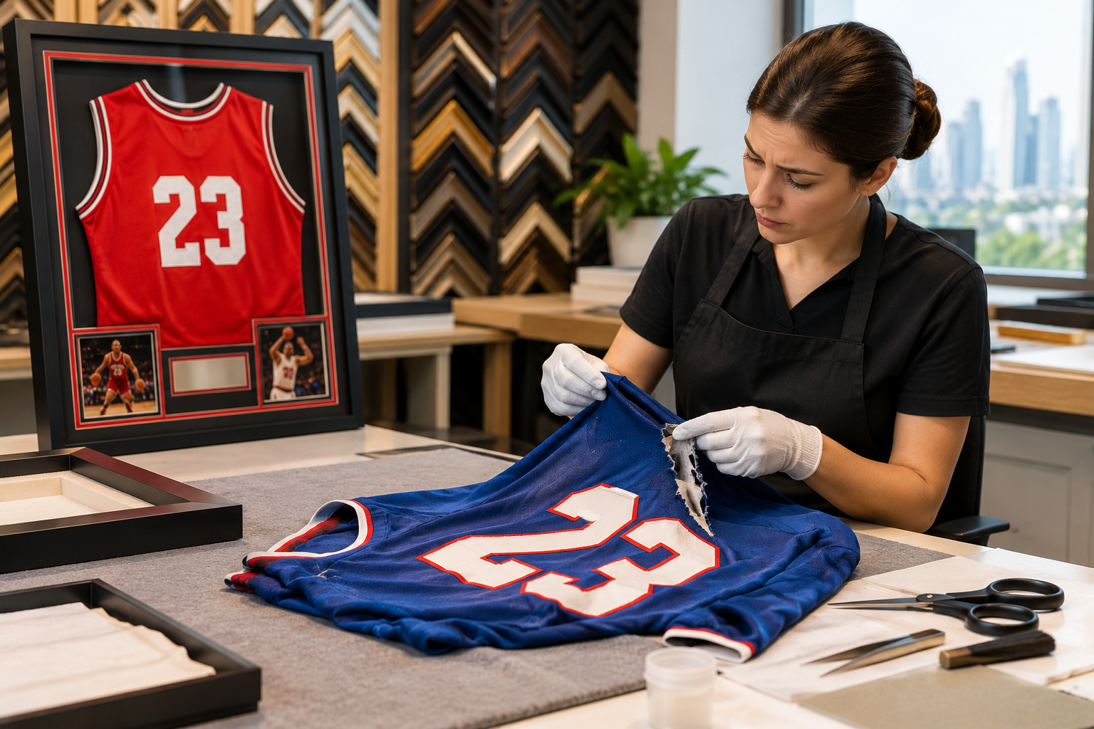 What Happens If My Jersey Gets Damaged During Framing?