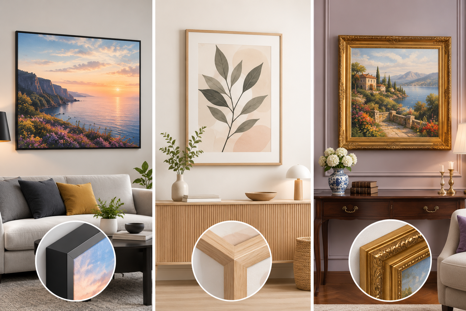 Canvas Framing Ideas: Modern, Minimalist, and Classic Styles