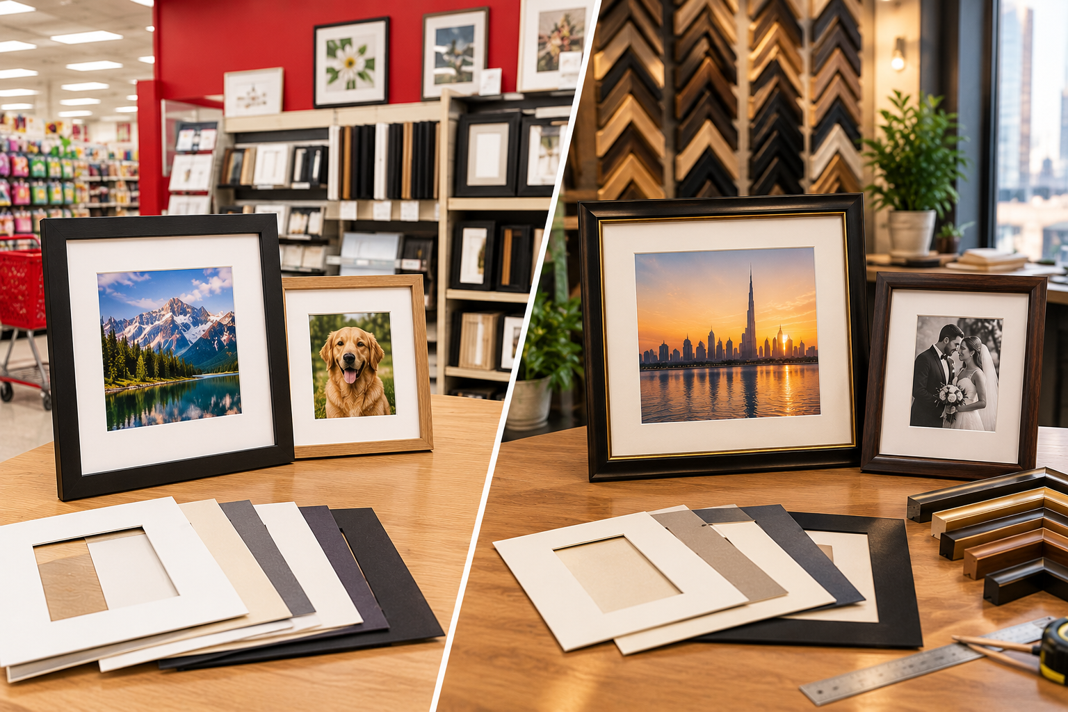 Can You Frame Photos at Michaels vs Local Framers?