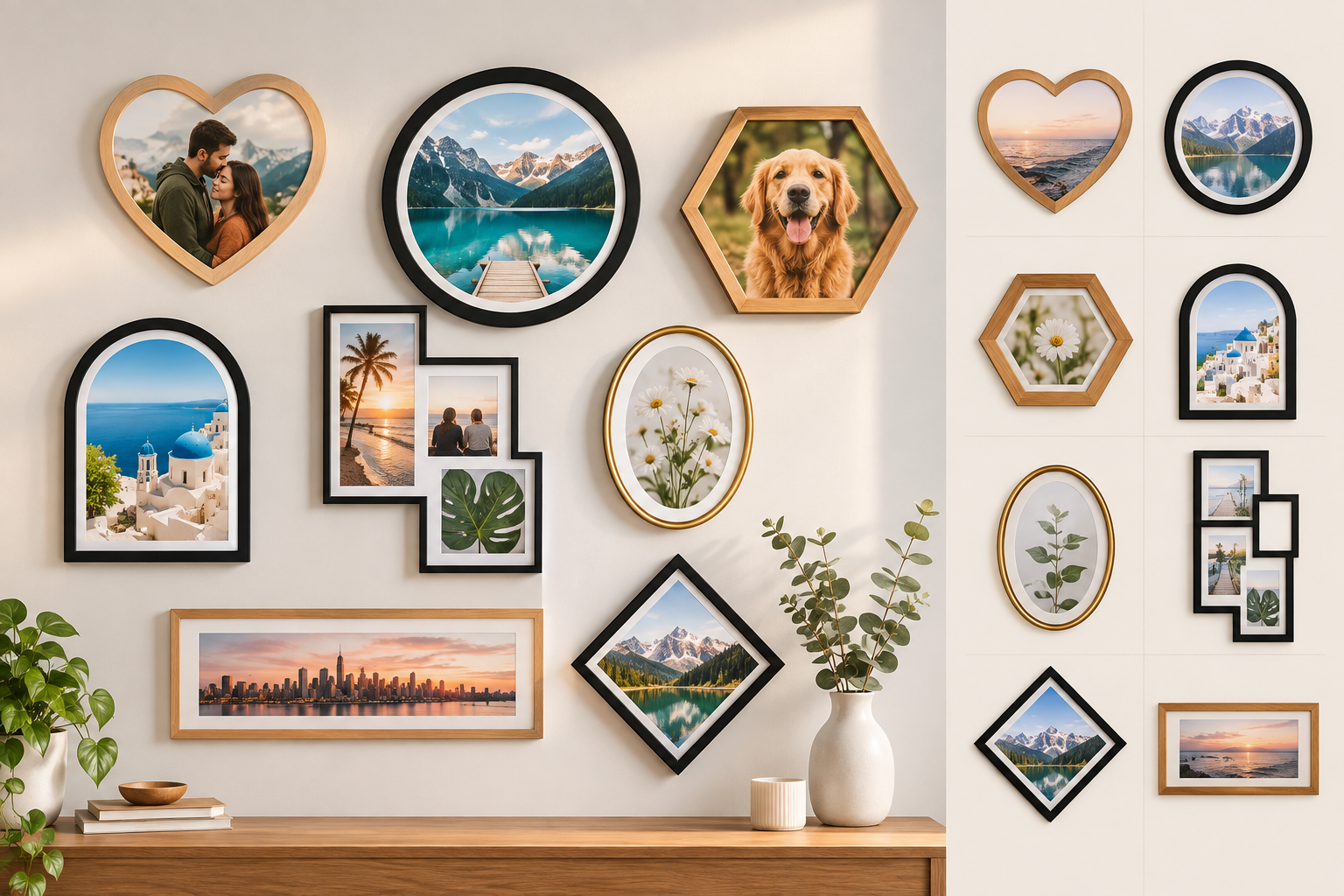 Custom Picture Frames for Unusual Print Shapes: A Shape-by-Shape Guide
